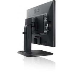 Brugte computerskærme - LG 24-tommer ergonomisk LED-skærm med IPS-panel (brugt)