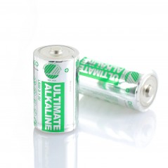 Deltaco Ultimate Alkaline D-batterier LR20 2-pak