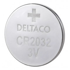 Deltaco Ultimate Lithium CR2032 3V knapcellebatteri 1-pak