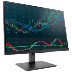 Brugte computerskærme - HP 24-tommer Z24n G2 1920x1200 LED-skærm med IPS-panel (brugt)