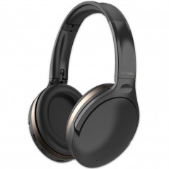 Audeeo Bluetooth-hovedtelefoner med aktiv støjreduktion ANC hvid/sort