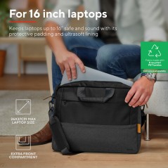 Computertasker - Trust Lisboa laptop taske til 15,6-16 tommer sort