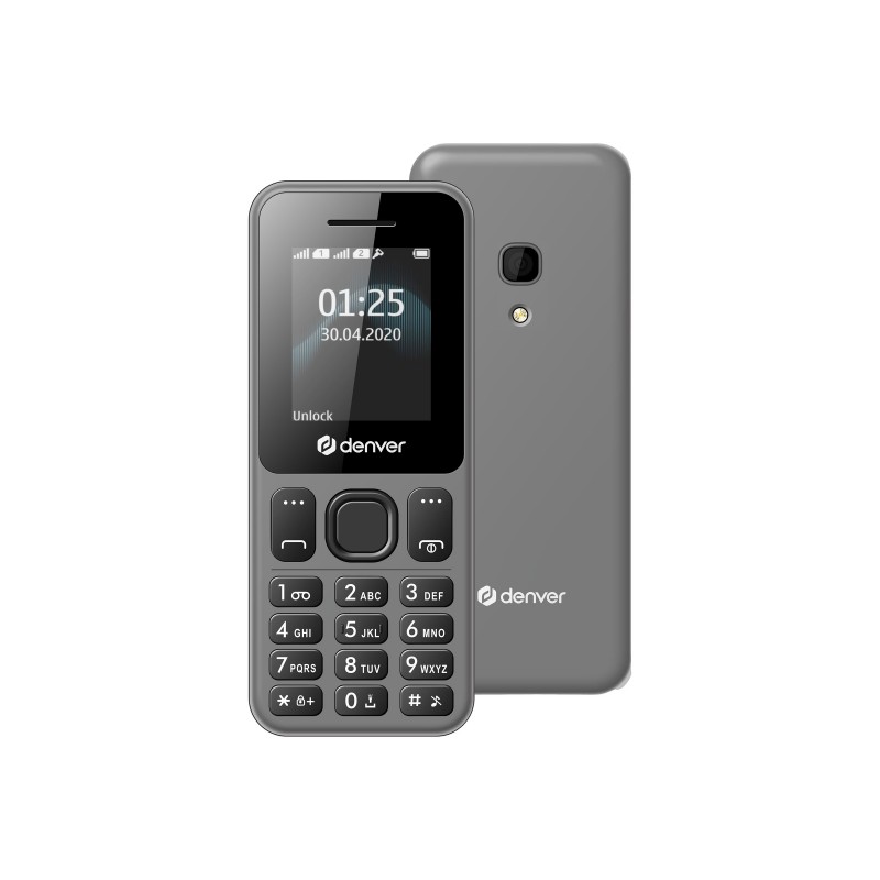 Funktionstelefon - Denver 4G mobiltelefon med 1,77" farveskærm