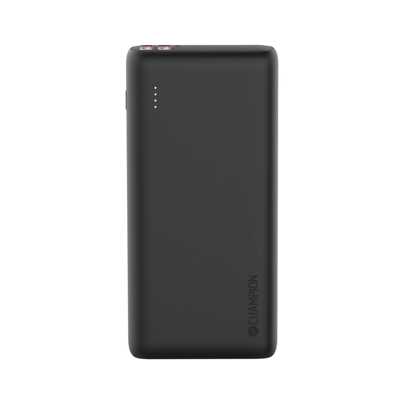 Portable batterier - Champion powerbank 20.000 mAh 1xUSB-C 2xUSB-A og PD 30 W opladning
