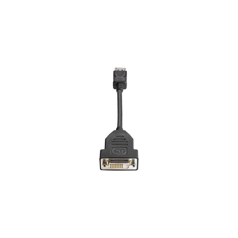 DisplayPort cable og DisplayPort adapter - HP DisplayPort til DVI-adapter (nyt produkt i bulkpakke)