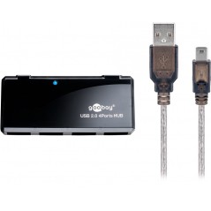 Goobay USB-hub med 4x USB 2.0