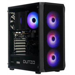 DUTZO Esport Blaze i5 16GB 1TB RTX 5060 Win11 stationær gamingcomputer