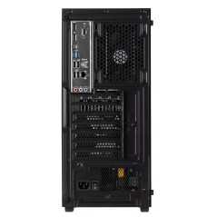 Billig gaming computer og stationær gaming computer - DUTZO Esport Wildfire Ryzen 5 16GB 1TB RTX 5050 Win11 stationær gamingcomputer
