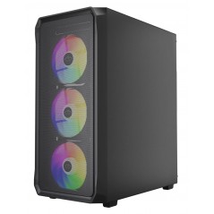 DUTZO Esport Wildfire Ryzen 5 16GB 1TB RTX 5050 Win11 stationær gamingcomputer