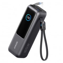 Anker superstærk 165 W 3x USB-C powerbank 25.000 mAh, der kan oplade bærbare computere