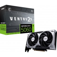 MSI NVIDIA GeForce RTX 5060 Ventus 2X OC 8 GB grafikkort