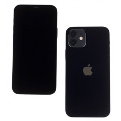 Brugt iPhone - Apple iPhone 12 64GB 5G Sort med 1 års garanti (brugt uden FaceID)