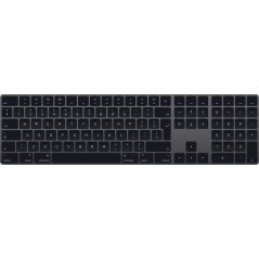 Apple Magic Keyboard A1843 trådløst tastatur, hvid/sort (brugt)