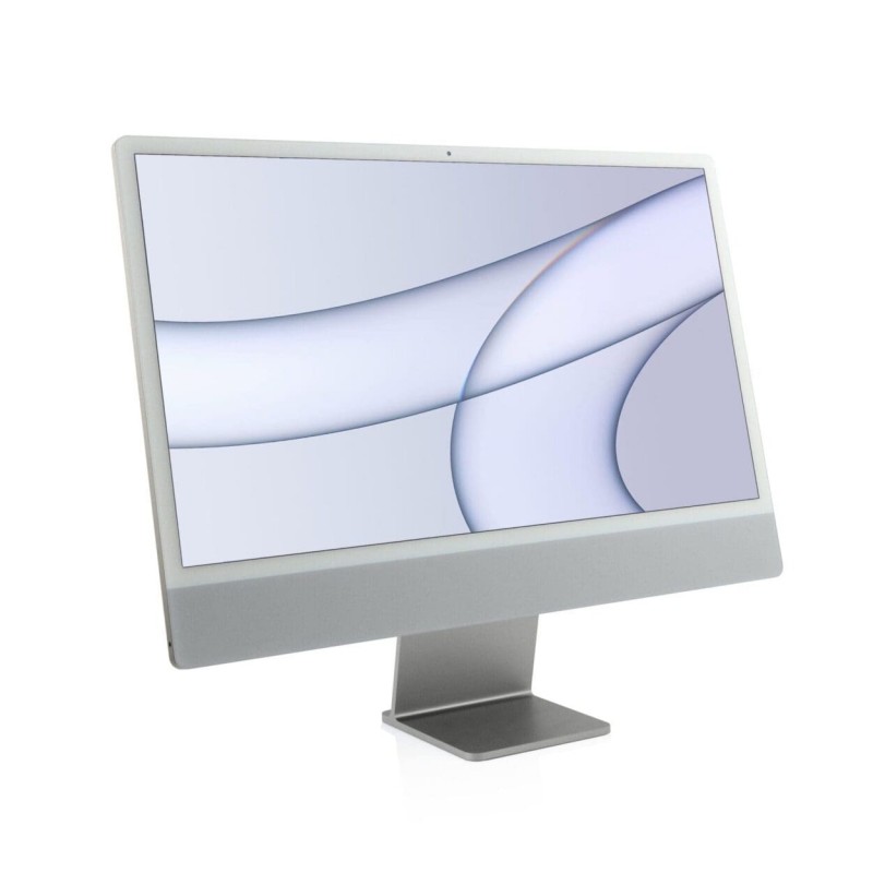 Alt-i-én computer - iMac M3 2023 23.5" 4.5K Retina 16GB 512GB SSD Silver (ny)