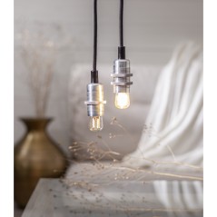 LED-lampa - Dæmpbar LED-pærefatning E14 ST26 CLEAR 1,6 Watt 110 lm (20W) til blandt andet Flos Sarfatti