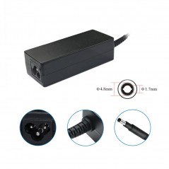 Kompatibel 65 Watt computeroplader 4,8 x 1,7 mm til HP Envy Ultrabook 4 og 6
