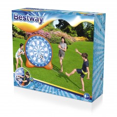 Sommerleg strand & have - Bestway oppustelig fodbolddart 157 x 107 x 157 cm