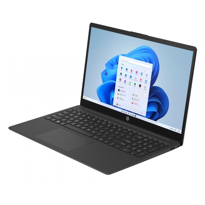 Bærbar computer med skærm på 14 og 15,6 tommer - HP 15-fc0057no 15.6" FHD Ryzen 3 8GB 128GB W11 S