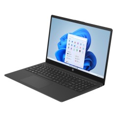 Bærbar computer med skærm på 14 og 15,6 tommer - HP 15-fc0827no 15.6" FHD Ryzen 3 8GB 128GB SSD Win 11 S Jet Black demo