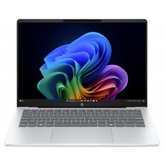 Bærbar computer med skærm på 14 og 15,6 tommer - HP OmniBook 5 NG AI 14-he0831no 14" FHD+ OLED Snapdragon X Plus 32GB 1TB W11