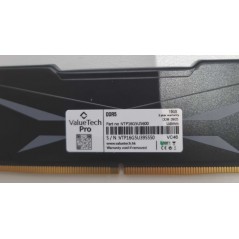 ValueTech Pro 16 GB DDR5 5600 MHz DIMM RAM-hukommelse med køleplade