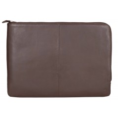 Buffalo håndlavet laptop-taske i ægte læder op til 13"