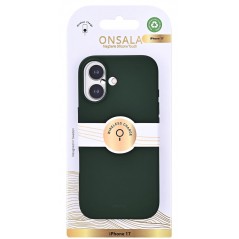 iPhone 17 - Onsala mobilcover til iPhone 17 med silikonefornemmelse, flere farver