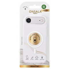 Onsala Transparent Mobilcover til iPhone 17 Air med MagSafe-understøttelse