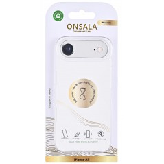 Onsala Transparent Mobilcover til iPhone 17 Air i Genbrugt TPU
