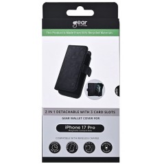 iPhone 17 Pro - Gear 2-i-1 tegnebogsetui til iPhone 17 Pro med MagSafe-understøttelse