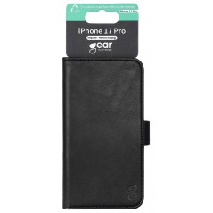 iPhone 17 Pro - Gear Wallet-etui til iPhone 17 Pro i kunstlæder, flere farver