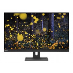 Lenovo ThinkVision E27q-20 27" 2,5K QHD ergonomisk skærm med IPS-panel