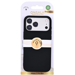 Onsala mobilcover til iPhone 17 Pro Max med silikonefornemmelse, flere farver