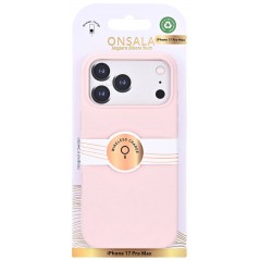 iPhone 17 Pro Max - Onsala mobilcover til iPhone 17 Pro Max med silikonefornemmelse, flere farver