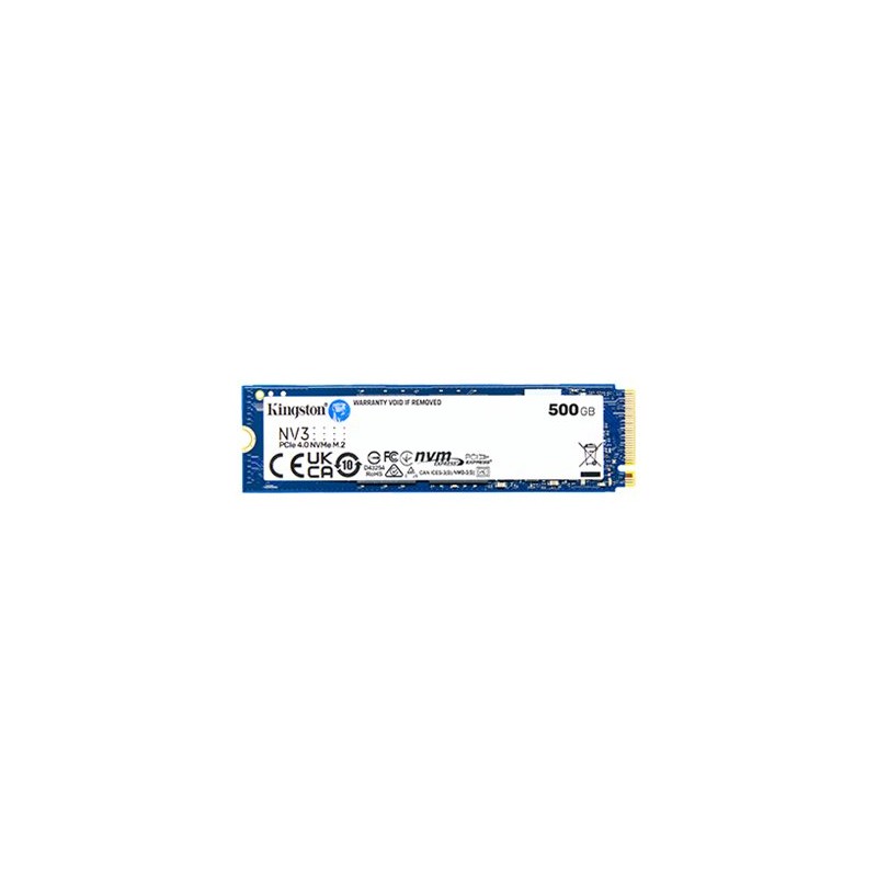 M.2-SSD til computer - Kingston NV3 500GB SSD NVMe M.2 2280 PCIe 4.0 x4