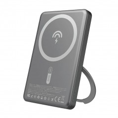 Dudao powerbank 5000 mAh med understøttelse af MagSafe trådløs opladning 20W
