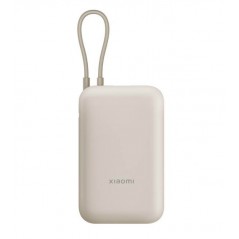 Xiaomi powerbank 10.000 mAh 22,5 W med indbygget USB-C-kabel