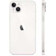 iPhone 14 Plus 128GB Starlight med 1 års garanti (brugt)