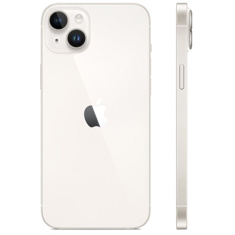 Brugt iPhone - iPhone 14 Plus 128GB Starlight med 1 års garanti (brugt)