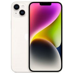 iPhone 14 Plus 128GB Starlight med 1 års garanti (brugt)