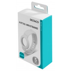 Rejsetilbehør - Deltaco silikonearmbånd til Apple AirTag