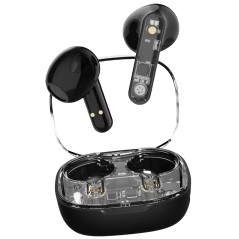 Streetz T150 True Wireless in-ear headset sort/transparent