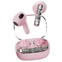 Streetz T150 True Wireless in-ear headset pink/transparent