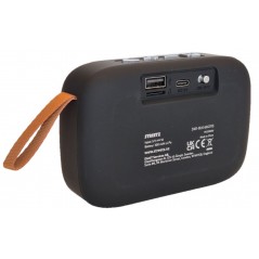 Batteridrevne højttalere - Streetz bærbar bluetooth-højttaler med indbygget FM-radio & Micro-SD