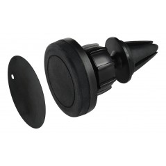 Essentials magnetisk mobiltelefonholder til bilens ventilationsgitter inkl metalplade