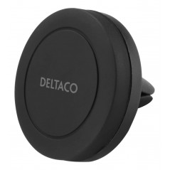 Deltaco magnetisk mobiltelefonholder til bilens ventilationsgitter inkl metalplade Mobilholdere - Deltaco magnetisk mobiltelefonholder til bilens ventilationsgitter inkl metalplade