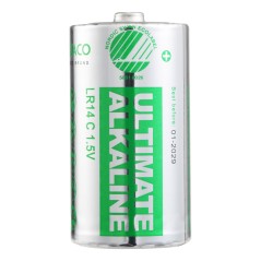 Deltaco Ultimate Alkaline C-batterier LR14 10-pak