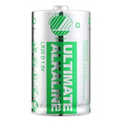 Deltaco Ultimate Alkaline D-batterier LR20 10-pak