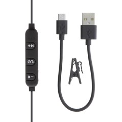 In-ear - STREETZ In-ear Bluetooth-hovedtelefoner med mikrofon og medie-/svarknapper, sort