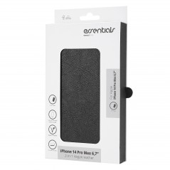 Skaller og hylstre - Essentials pungetui med aftagelig skal til iPhone 14 Pro Max